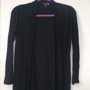 Black cardigan